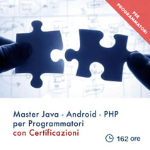 Master Programmazione PHP Java CMS