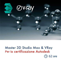 Master 3D Studio Max & vray con certificazione autodesk