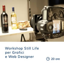 Workshop Still Life per Grafici e Web Designer